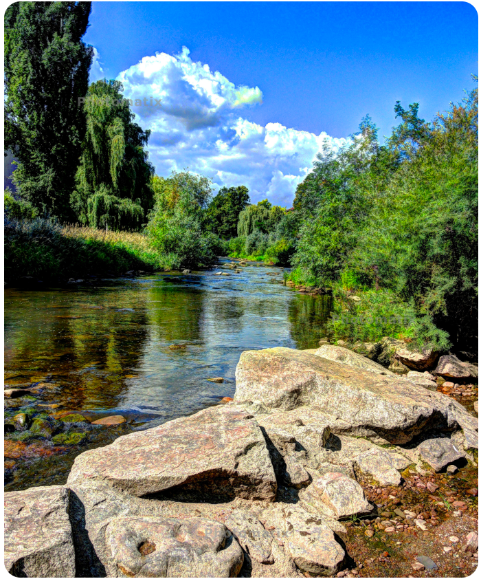 Nagold river, Pforzheim  - click on image to return